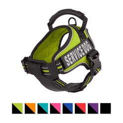 Chai's Choice Service Dog Harness, Lemon Lime, Small: 19.5 to 26.5-in chest