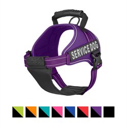 Chai's Choice Service Dog Harness, Purple, Large: 25 to 33.5-in chest