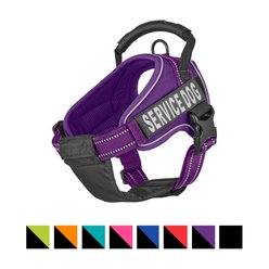 Chai's Choice Service Dog Harness, Purple, Small: 19.5 to 26.5-in chest