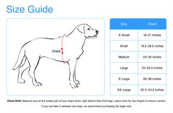 Chai's Choice Service Dog Harness, Red, Small: 19.5 to 26.5-in chest slide 2 of 6