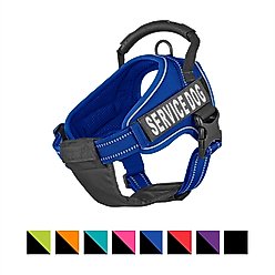 Chai's Choice Service Dog Harness, Royal Blue, Small: 19.5 to 26.5-in chest