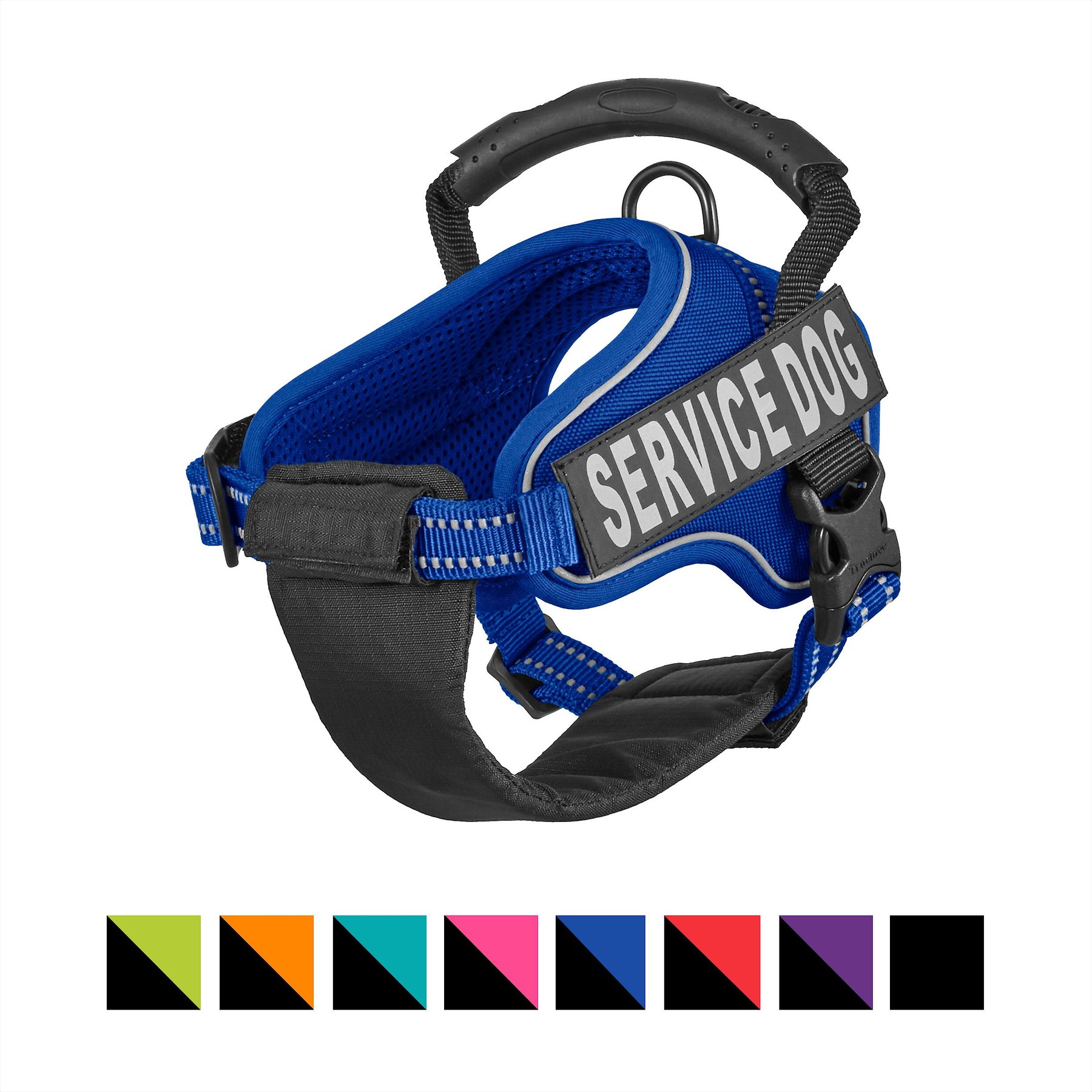 Chai's Choice Service Dog Harness, Royal Blue, X-Small: 16 to 21-in chest