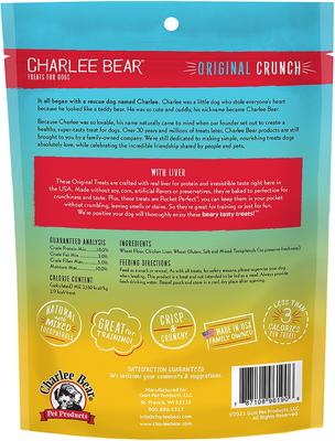 Show full view: Charlee Bear Liver Flavor + Cheese & Egg Flavor Dog Treats slide 7 of 10