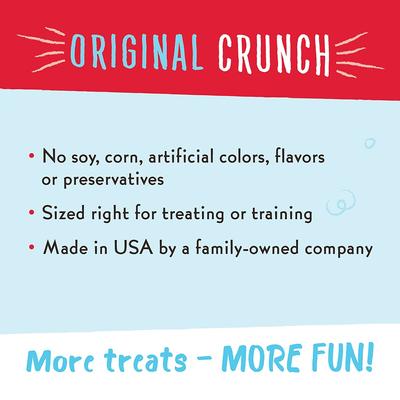 Show full view: Charlee Bear Original Crunch Chicken Liver Crunchy Dog Treats, 48-oz bundle slide 6 of 13