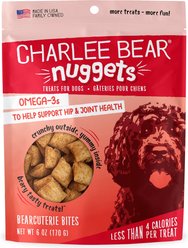 Charlee Bear Nuggets Bearcuterie Bites Crunchy Dog Treats, 6-oz bag