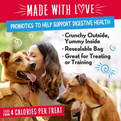 Show full view: Charlee Bear Nuggets PB & Beary Parfait Crunchy Dog Treats, 6-oz bag slide 4 of 10