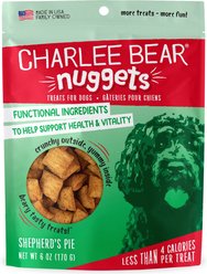 Charlee Bear Nuggets Shepherds Pie Crunchy Dog Treats, 6-oz bag