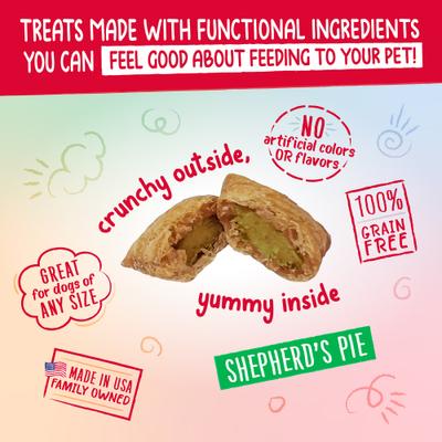 Show full view: Charlee Bear Nuggets Shepherds Pie Crunchy Dog Treats, 6-oz bag slide 7 of 11