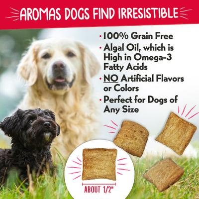 Show full view: Charlee Bear Nuggets Strawbeary Swirl Crunchy Dog Treats, 6-oz bag slide 8 of 11