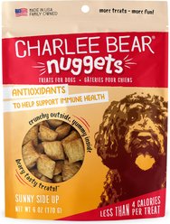 Charlee Bear Nuggets Sunny Side Up Crunchy Dog Treats, 6-oz bag