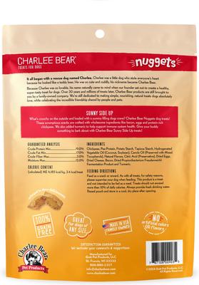 Show full view: Charlee Bear Nuggets Sunny Side Up Crunchy Dog Treats, 6-oz bag slide 3 of 11