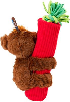 Show full view: Outward Hound Cuddly Climbers Monkey Plush Dog Toy, Brown, Small slide 8 of 9