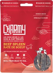 Charmy Beef Spleen Air-Dried Dog & Cat Treats, 2.80-oz bag