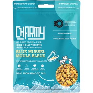 Charmy Turkey Breast Air-Dried Dog & Cat Treats, 3.2-oz bag
