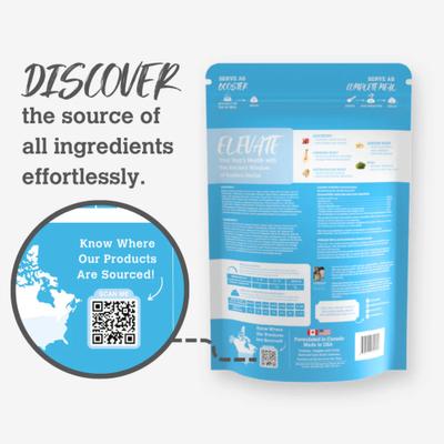 Show full view: Charmy Salmon & Duck Boost with Ginseng Adult Freeze-Dried Dog Food, 13.5-oz bag slide 3 of 6