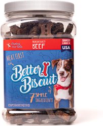 Chasing Our Tails Better Biscuit Beef Crunchy Dog Treats, 2-lb bag