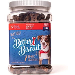 Chasing Our Tails Better Biscuit Beef Crunchy Dog Treats, 2-lb bag