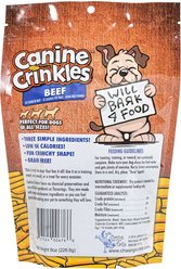 Chasing Our Tails Canine Crinkles Beef Dehydrated Dog Treats, 8-oz bag slide 2 of 2
