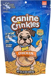 Chasing Our Tails Canine Crinkles Chicken Dehydrated Dog Treats, 8-oz bag