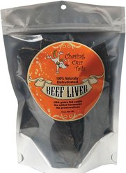 Chasing Our Tails Dehydrated Beef Liver Dog Treats, 5-oz bag