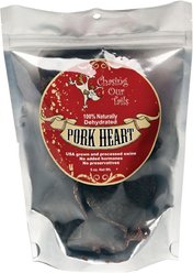 Chasing Our Tails Dehydrated Pork Heart Dog Treats, 5-oz bag
