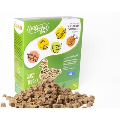 Chasing Our Tails Chasing Our Tails Integra Just Ducky Air Dried Complete Dog Food, 2.5-lb box