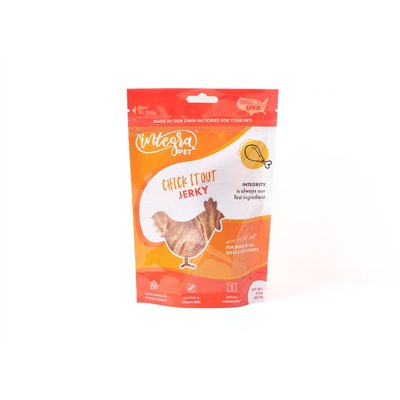 Chasing Our Tails Chasing Our Tails Integra Pet Chick It Out Jerky Grain-Free Dog Treats, 3-oz bag