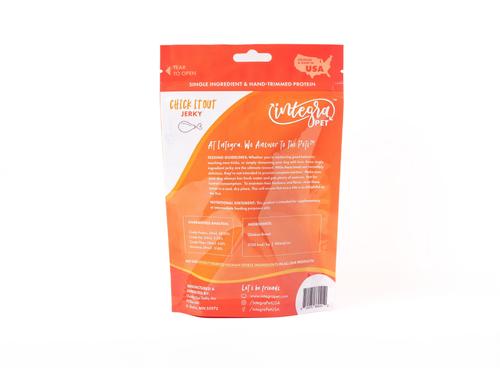 Show full view: Chasing Our Tails Integra Pet Chick It Out Jerky Grain-Free Dog Treats, 3-oz bag slide 3 of 6
