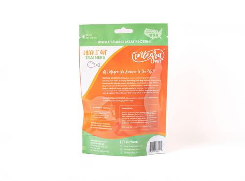 Show full view: Chasing Our Tails Integra Pet Chick It Out Trainers Dog Treats, 6-oz bag slide 3 of 5