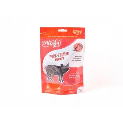 Chasing Our Tails Chasing Our Tails Integra Pet Pork-Fection Jerky Grain-Free Dog Treats, 3-oz bag