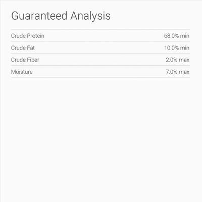 Show full view: Chasing Our Tails Single Ingredient Pork Heart Freeze-Dried Dog Treats, 3-oz bag slide 3 of 3