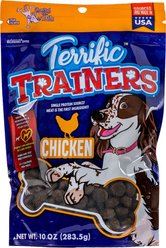 Chasing Our Tails Terrific Trainers Chicken Soft & Chewy Dog Treats, 10-oz bag