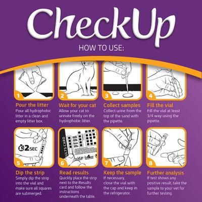 Show full view: CheckUp at Home Wellness Test Urine Testing for Cats slide 8 of 12