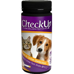 CheckUp Blood in Urine Detection Urine Testing for Dogs, 50 strips