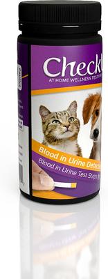 Show full view: CheckUp Blood in Urine Detection Urine Testing for Dogs, 50 strips slide 4 of 5