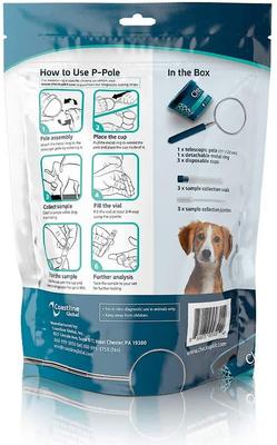 Show full view: CheckUp P-Pole Telescopic Pole, Cups, Pipettes & Vials Dog Urine Collection Pack slide 4 of 6