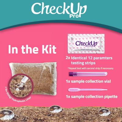 Show full view: CheckUp Pro Hydrophobic Sand Urine Collection Home Test Kit for Cats slide 6 of 8