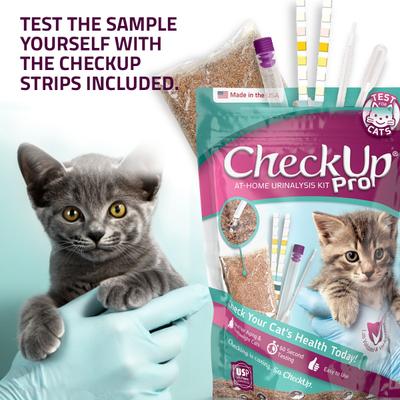 Show full view: CheckUp Pro Hydrophobic Sand Urine Collection Home Test Kit for Cats slide 5 of 8
