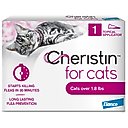 Cheristin Flea Spot Treatment for Cats, over 1.8 lbs, 1 Dose (1-mo. supply)