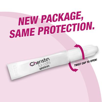 Show full view: Cheristin Flea Spot Treatment for Cats, over 1.8 lbs, 1 Dose (1-mo. supply) slide 4 of 9