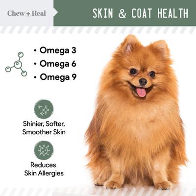Show full view: Chew + Heal 4-IN-1 Support Chews Dog Supplement & Chew + Heal Allergy Aid Chews Dog Supplement, 210 count slide 8 of 11