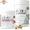 Show in main carousel: Chew + Heal 4-IN-1 Support Chews Dog Supplement & Chew + Heal Joint Support Chews Dog Supplement, 240 count slide 1 of 11