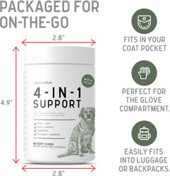 Chew + Heal 4-In-1 Support Multivitamin Dog Supplement, 120 count slide 2 of 8