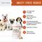 Show in main carousel: Chew + Heal Anxiety & Stress Dog Supplement, 1-pack, 60 count slide 6 of 9