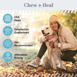 Chew + Heal Fresh Scent, Soothing Aloe, Witch Hazel & Tea Tree Oil Dog Ear Cleaner, 4-fl oz bottle slide 2 of 8
