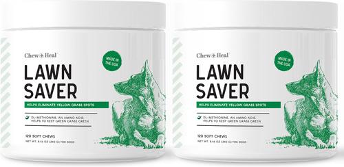 Show full view: Chew + Heal Lawn Savor Soft Chew Lawn Protection Supplement for Dogs, 240 count slide 1 of 10