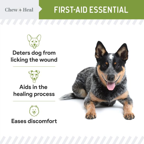 Chew + Heal Liquid Bandage for Dogs, 4-oz bottle