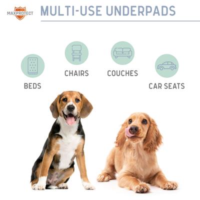 Show full view: Chew + Heal Max Protect Pawformance Reusable Dog Pee Pads, 34x 36-in, 2 count slide 7 of 9