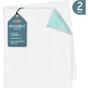 Chew + Heal Max Protect Reusable Dog Pee Pads, 34-in, 2 count