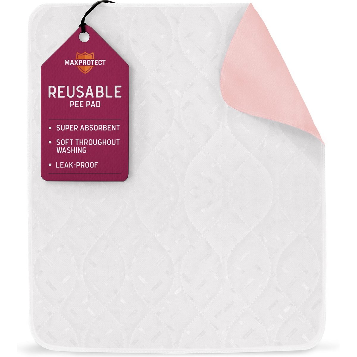 Chew + Heal Max Protect Softies Reusable Dog Pee Pads, 30 x 36-in, 1 count
